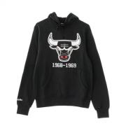 NBA Team Logo Hoodie Mitchell & Ness , Black , Heren