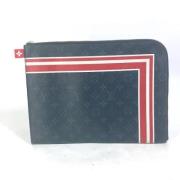 Pre-owned Cotton wallets Louis Vuitton Vintage , Blue , Dames