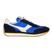 Blauwe Sneakers Trainer '74 Premium Leer Pantofola d'Oro , Blue , Here...