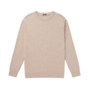 Crew Knit Pullover Denham The Jeanmaker , Beige , Heren