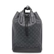 Pre-owned Canvas louis-vuitton-bags Louis Vuitton Vintage , Black , Da...