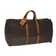 Pre-owned Canvas travel-bags Louis Vuitton Vintage , Brown , Dames