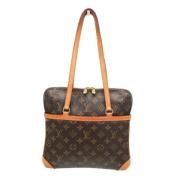 Pre-owned Canvas shoulder-bags Louis Vuitton Vintage , Brown , Dames