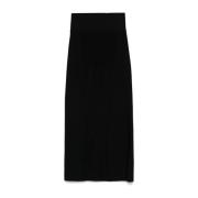 Elegante Midi Jurk Mugler , Black , Dames