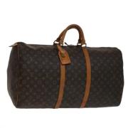 Pre-owned Canvas travel-bags Louis Vuitton Vintage , Brown , Dames