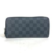 Pre-owned Cotton wallets Louis Vuitton Vintage , Black , Dames