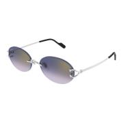 Ct0551S 003 Sunglasses Cartier , Gray , Unisex