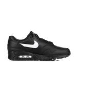 Zwart/Wit Air Max 90/1 Lage Schoen Nike , Black , Heren