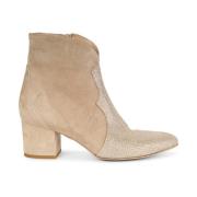 Elegante Seine Enkellaars Roberto d'Angelo , Beige , Dames