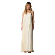 Elegante Avondjurken Collectie Kocca , Beige , Dames