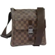 Pre-owned Canvas louis-vuitton-bags Louis Vuitton Vintage , Brown , Da...