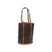 Pre-owned Canvas louis-vuitton-bags Louis Vuitton Vintage , Brown , Da...