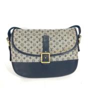 Pre-owned Cotton louis-vuitton-bags Louis Vuitton Vintage , Blue , Dam...