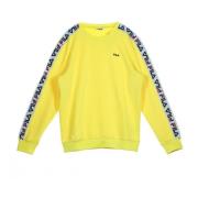 Lichtgewicht Crewneck Sweatshirt Donkergrijs Fila , Yellow , Heren