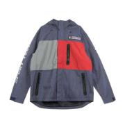 Sport Tech Denim Jack voor Heren Tommy Hilfiger , Multicolor , Heren