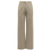 Life Straight Broek Only , Beige , Dames