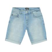 Korte Zwarte Denim California Gebruikt Cars , Blue , Heren