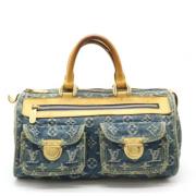 Pre-owned Denim louis-vuitton-bags Louis Vuitton Vintage , Blue , Dame...