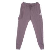 Paarse Fleece Trainingsbroek Sportkleding Nike , Purple , Dames