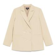 Dubbel Breasted Lucy Blazer A.p.c. , Beige , Dames