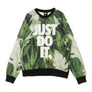 Lichtgewicht Crew Floral Sweatshirt Nike , Multicolor , Heren