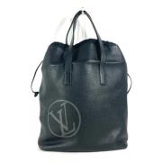 Pre-owned Leather louis-vuitton-bags Louis Vuitton Vintage , Black , D...