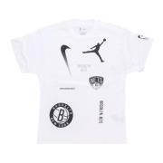 Statement Tee Courtside Max90 Bronet White Jordan , White , Heren