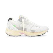 London Fugitive Sneaker in wit suède Crime London , White , Dames