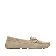 Suede Moccasin Loafers Fred De La Bretoniere , Beige , Dames