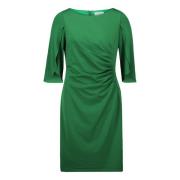 Elegante Jersey Jurk met 3/4 Mouwen vera mont , Green , Dames