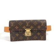 Pre-owned Cotton louis-vuitton-bags Louis Vuitton Vintage , Brown , Da...