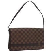 Pre-owned Canvas louis-vuitton-bags Louis Vuitton Vintage , Brown , Da...