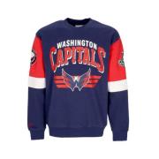 NHL Crewneck Sweatshirt Washington Capitals Mitchell & Ness , Multicol...