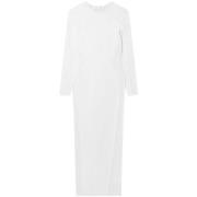 Witte Gepaneelde Jurk Met Lange Mouwen Stella McCartney , White , Dame...