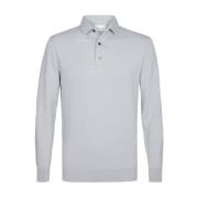 Groene Polo Pullover Trui Profuomo , Gray , Heren