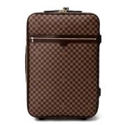 Pre-owned Fabric louis-vuitton-bags Louis Vuitton Vintage , Brown , Da...