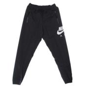 Air Woven Trainingsbroek Zwart/Wit Nike , Black , Heren