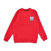 Rode Maze Crewneck Sweatshirt Vans , Red , Heren