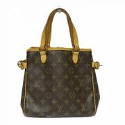 Pre-owned Canvas shoulder-bags Louis Vuitton Vintage , Brown , Dames