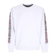 Witte lichtgewicht Crewneck Sweatshirt met Print Iuter , White , Heren