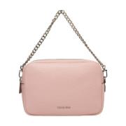 Roze Leren Crossbody Tas Michael Kors , Pink , Dames