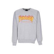 Sweatshirt Thrasher , Gray , Heren