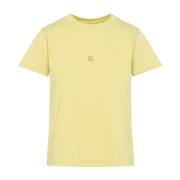 Strikje Achter T-shirt Givenchy , Yellow , Dames