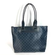 Pre-owned Cotton louis-vuitton-bags Louis Vuitton Vintage , Blue , Dam...