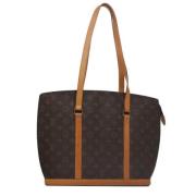 Pre-owned Canvas totes Louis Vuitton Vintage , Brown , Dames