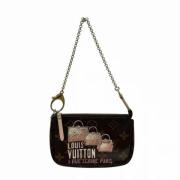 Pre-owned Fabric louis-vuitton-bags Louis Vuitton Vintage , Brown , Da...