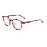 Rose Havana Brillenmontuur Lacoste , Multicolor , Unisex