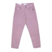 Straight Jeans Amish , Purple , Heren