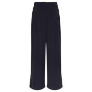 Henrika High Waist Broek Moss Copenhagen , Blue , Dames