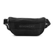 Zwarte Riemtas Givenchy , Black , Heren